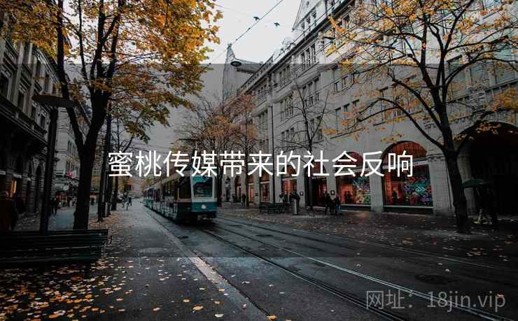 蜜桃传媒带来的社会反响