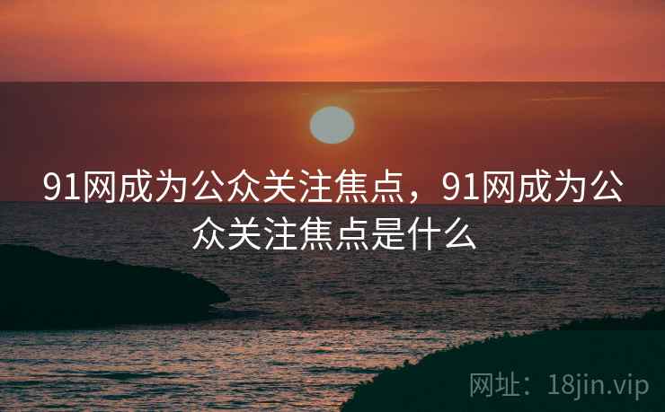 91网成为公众关注焦点，91网成为公众关注焦点是什么