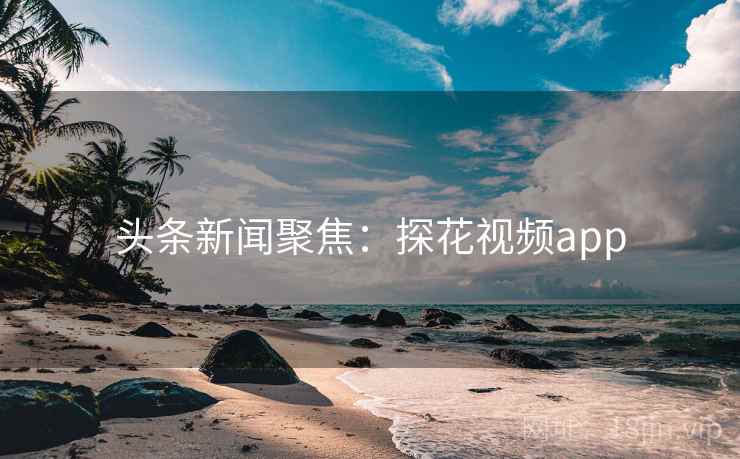 头条新闻聚焦：探花视频app