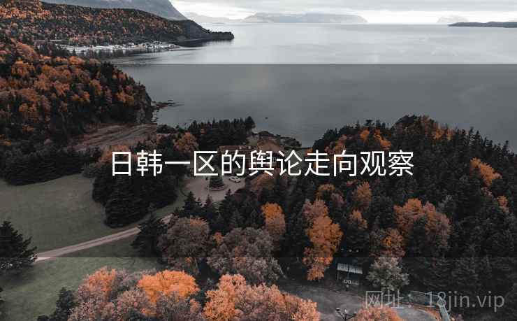 日韩一区的舆论走向观察