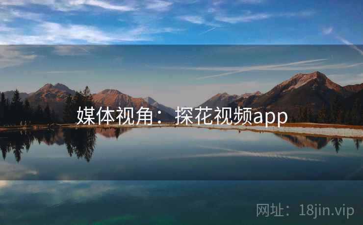 媒体视角:探花视频app 媒体视角:探花视频app