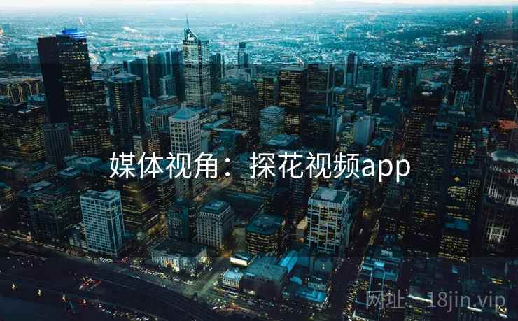 媒体视角:探花视频app 媒体视角:探花视频app